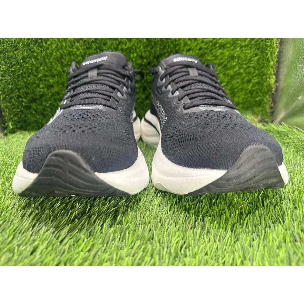 Saucony Ride 19 S21055-100 Athletic Sneaker Mens 9.5 Black Mesh Training Running